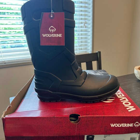 Wolverine Black Boots- NEW - Picture 6 of 6